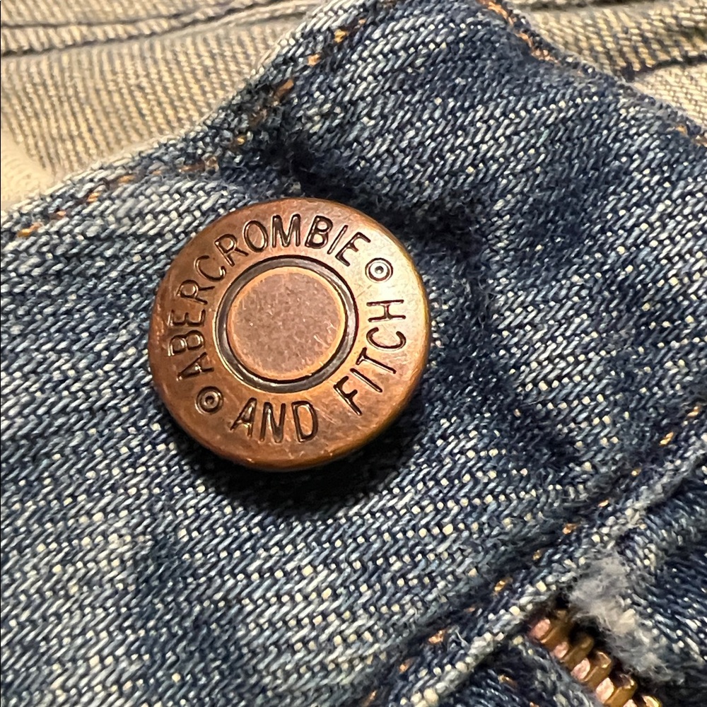 Y2K Abercrombie Low-Rise Cropped Jeans Size 4 - Picture 6 of 16